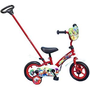 BICICLETTA 10 MICKEY CON MANICO DIREZIONABILE TOPOLINO