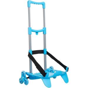 CARRELLO BE BOX PORTA ZAINO TROLLEY 3 RUOTE SJ GANG AZZURRO