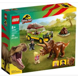 LEGO JURASSIC WORLD LA RICERCA DEL TRICERATOPO