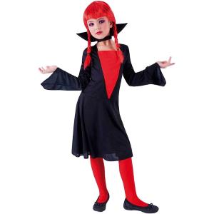 COSTUME VAMPIRA VAMPIRELLA TAGLIA 3-4 ANNI