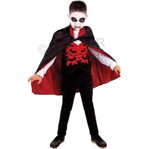 COSTUME VAMPIRELLO VAMPIRO TAGLIA 8-10 ANNI