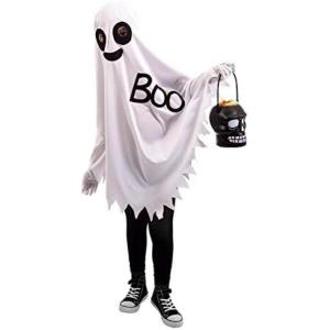 COSTUME FANTASMA TAGLIA 5-7 ANNI