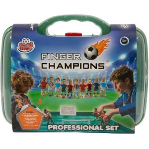 FINGER CHAMPION -  SET DELUXE (INCLUSI 2 GIOCATORI E 1 CAMPO) CALCIO