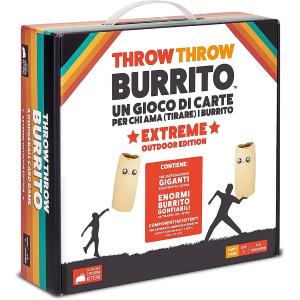 THROW THROW BURRITO EXTREME OUTDOOR EDITION GIOCO DA TAVOLO CON BURRITO GIGANTI