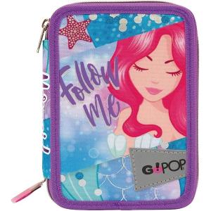 ASTUCCIO 3 ZIP GOPOP MERMAID SIRENA