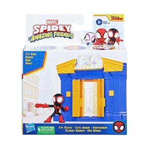 SPIDEY AMAZING FRIENDS CITY BLOCKS BANCA SPIDERMAN