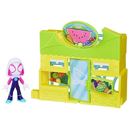 SPIDEY AMAZING FRIENDS CITY BLOCKS SUPERMERCATO