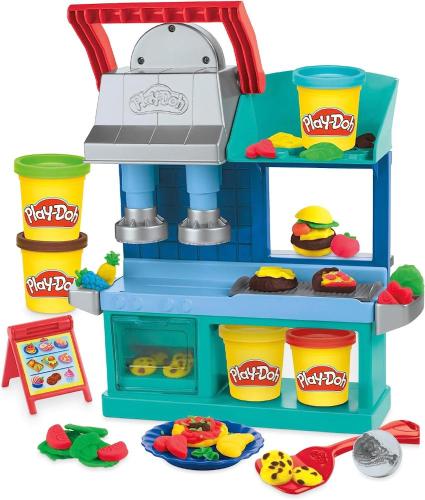 PLAY DOH BUSY CHEFS RESTAURANT PLAYSET RISTORANTE DEGLI CHEF IN CARRIERA