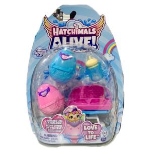 HATCHIMALS ALIVE PACK DA 2 CON SEGGIOLONE