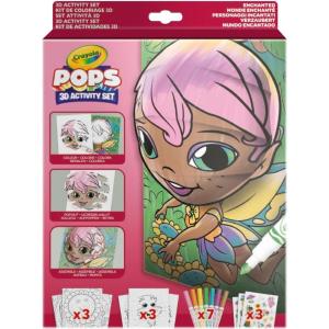 SET ATTIVITA' POPS 3D PERSONAGGI INCANTATI