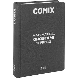 AGENDA DIARIO COMIX 16 MESI MINI CHARCOAL