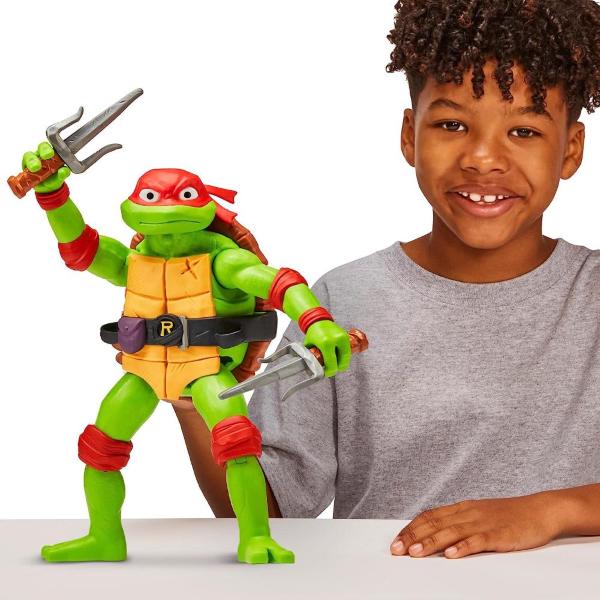 TARTARUGHE NINJA TURTLES PERSONAGGI GIGANTI 30 CM RAFFAELLO