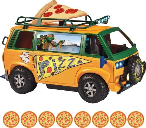 Prodotto: GPZ-TU804000 - TURTLES TARTARUGHE NINJA MOVIE 23 PIZZA VAN  CAMIONCINO DELLA PIZZA - GIOCHI PREZIOSI