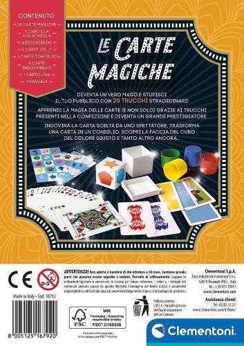 LE CARTE MAGICHE GIOCO DI MAGIA 20 TRUCCHI