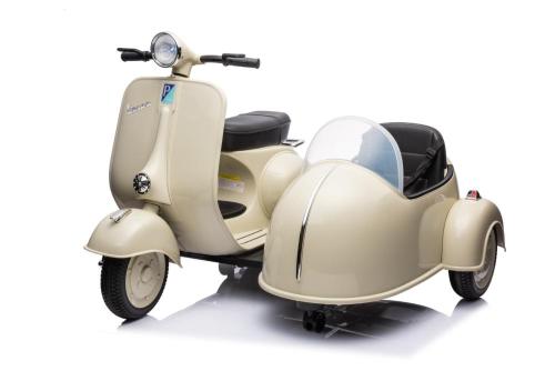 VESPA SIDECAR BIG PIAGGIO CREMA