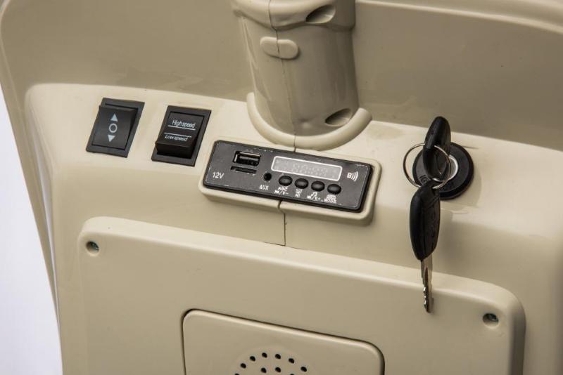 VESPA SIDECAR BIG PIAGGIO CREMA