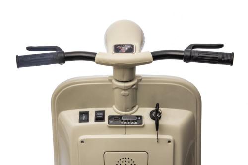 VESPA SIDECAR BIG PIAGGIO CREMA