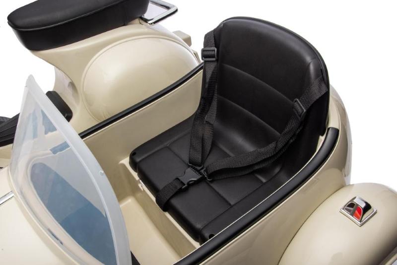 VESPA SIDECAR BIG PIAGGIO CREMA