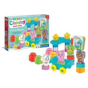 SOFT CLEMMY TOUCH & PLAY - COSTRUZIONI MORBIDE - HERO & PRINCESS PLAYSET