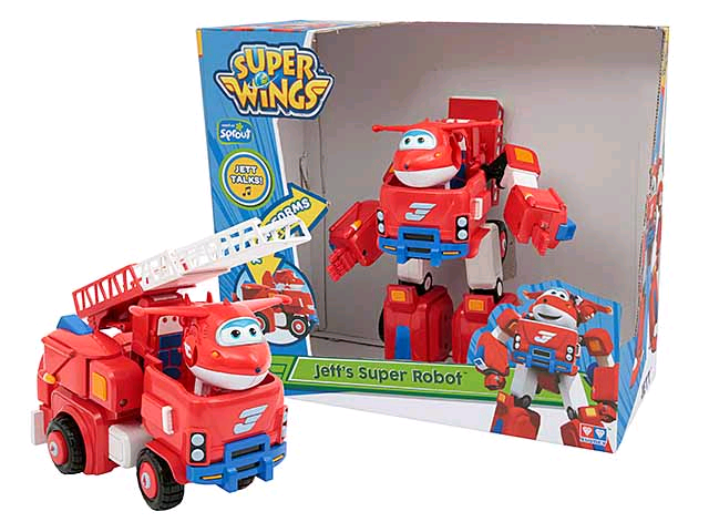 super wings jet robot