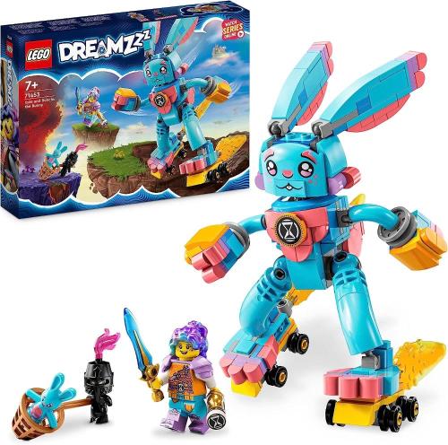 LEGO DREAMZzz IZZY E IL CONIGLIO BUNCHU CON PATTINI