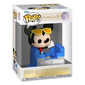FUNKO POP - WALT DINSEY 50th MICKEY MOUSE TOPOLINO 9 CM ON THE PEOPLEMOVER 1163