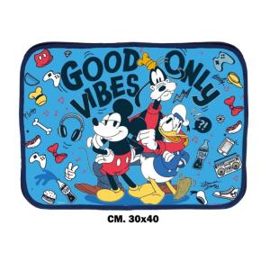 MICKEY MOUSE TOPOLINO TOVAGLIETTA RIPIEGABILE IMPERMEABILE CM 30x40