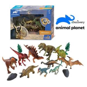 ANIMAL PLANET SCATOLA DINOSAURI 15 PZ