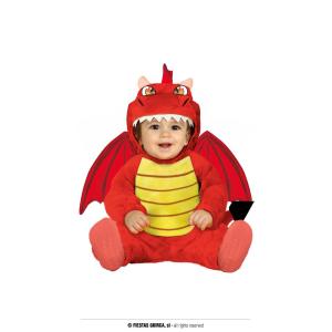 COSTUME DRAGOON DRAGO DRAGHETTO BEBE BABY TAGLIA 12-18 MESI