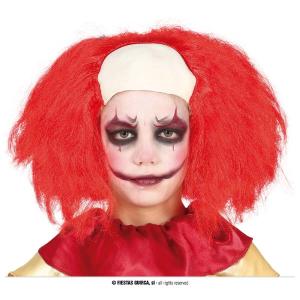 PARRUCCA CLOWN TESTA CALVA IT BAMBINO IN SCATOLA