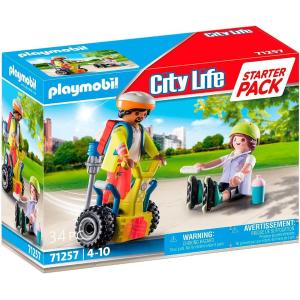 PLAYMOBIL STARTER PACK SOCCORSO IN SEGWAY