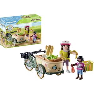 PLAYMOBIL FARM CONTADINA CON BICICLETTA DA CARICO