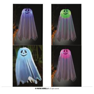 PENDENTE FANTASMA CON LUCE 60 CM