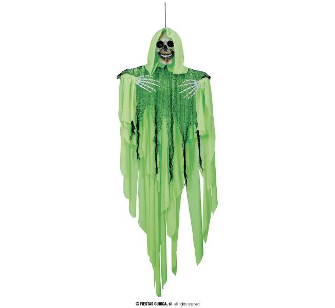 SCHELETRO COLORI ASSORTITI APPESO 160 CM CON LUCE