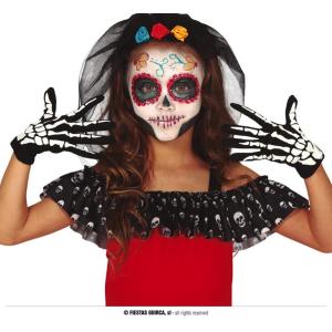 GUANTI SCHELETRO BAMBINI