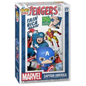 FUNKO POP - COMIC COVER MARVEL AVENGERS CAPITAN AMERICA 27