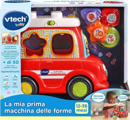 VTECH BABY LA MIA PRIMA MACCHINA DELLE FORME