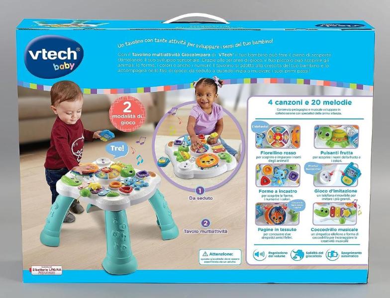 VTECH BABY TAVOLINO MULTIATTIVITÀ GIOCAIMPARA