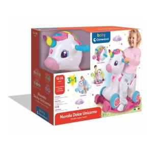 NUVOLA DOLCE UNICORNO 3 IN 1 - DONDOLA, SOGNA, IMPARA - DONDOLO ITALIANO/INGLESE
