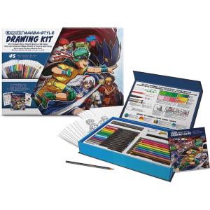 MANGA SET DA DIDEGNO KIT IMPARA A DISEGNARE I TUOI EROI