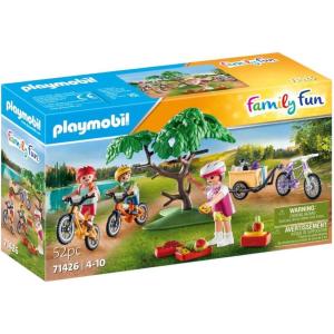 PLAYMOBIL CAMPEGGIO GITA IN MOUNTAIN BIKE