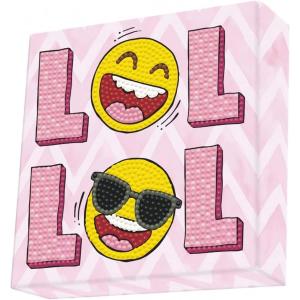 A DI ARTE - DIAMOND DOTZ BOX LOL LOL SMILE DIAMANTINY