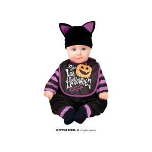 COSTUME BABY PIPISTRELLO 1ST HALLOWEEN MIS. 12-18 MESI IL MIO PRIMO HALLOWEEN