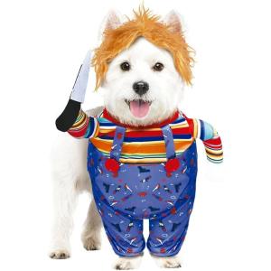 COSTUME CANE DIABOLICO CHUCKIE TAGLIA M 