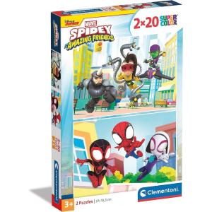 PUZZLE 2X20 PZ SPIDEY AND HIS AMAZING FRIENDS