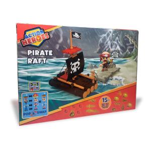 ACTION HEROES PIRATE RAFT ZATTERA DEI PIRATI