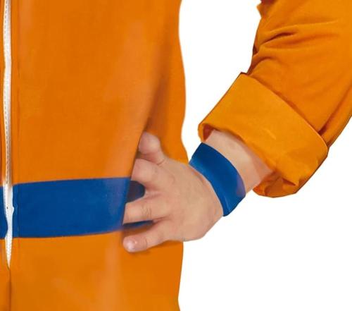 COSTUME NINJA ARANCIONE NARUTO TAGLIA MIS. 14-16 ANNI