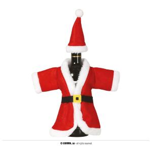 COPRI BOTTIGLIA BABBO NATALE 40 CM