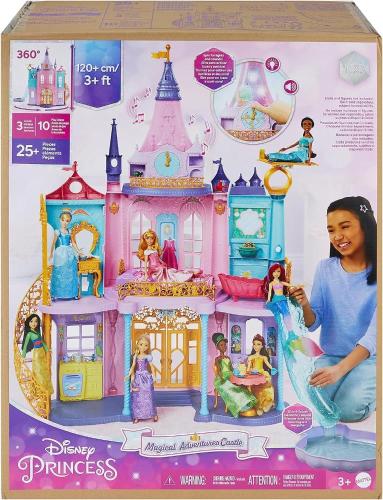 Prodotto: MAT-HLW29 - DISNEY PRINCESS - CASTELLO REALE PRINCIPESSE ALTO 122  CM - MATTEL