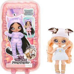 NA! NA! NA! FUZZY SURPRISE BAMBOLA SNODATA 18 CM - CORA COW GIRL